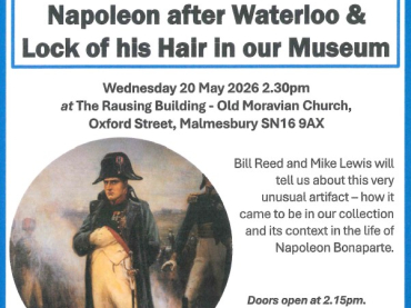Athelstan Museum Teatime Talk - Napoleon after Waterloo & a lock of his hair in our museum